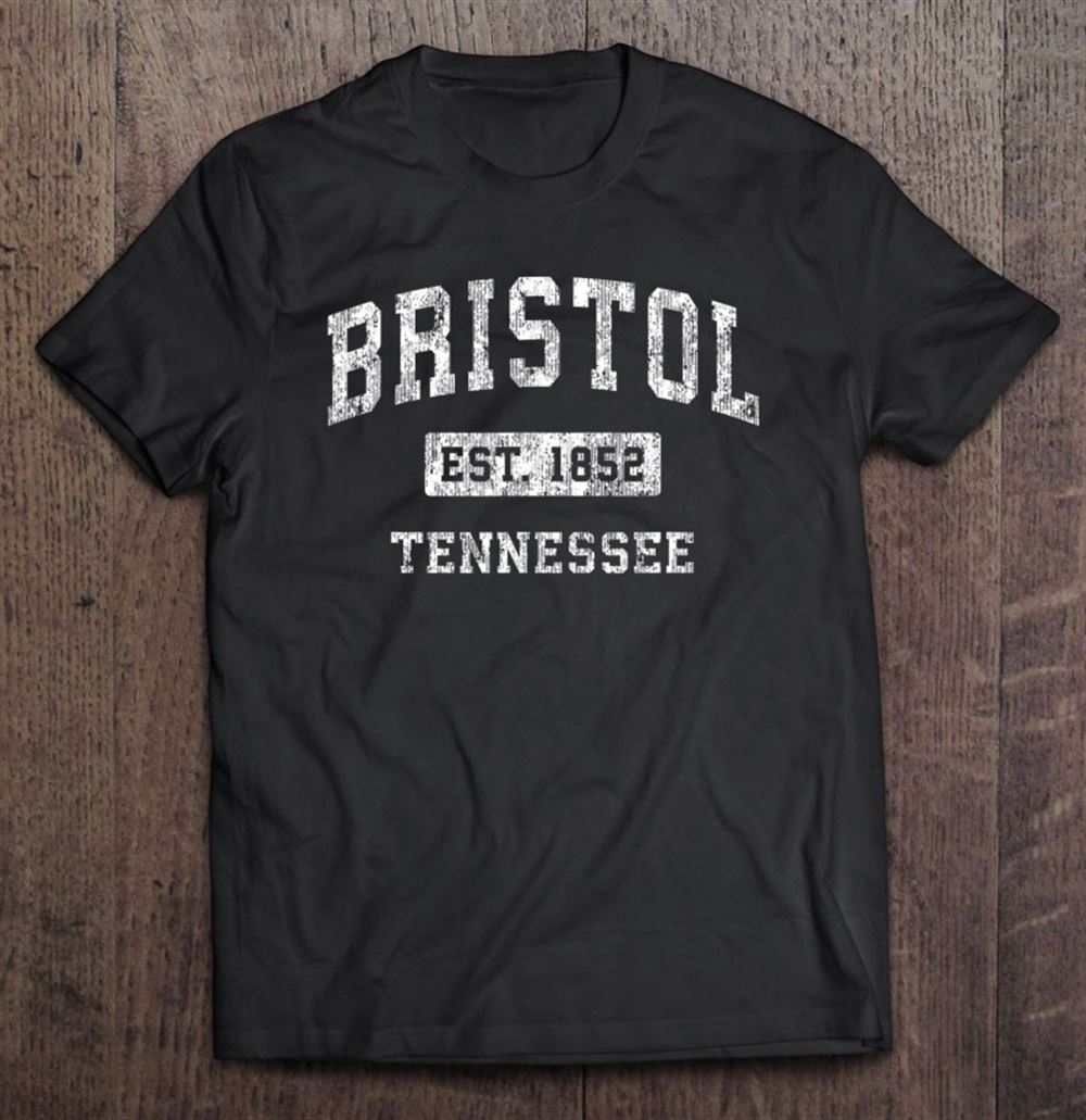 Interesting Bristol Tennessee Tn Vintage Established Sports Design 