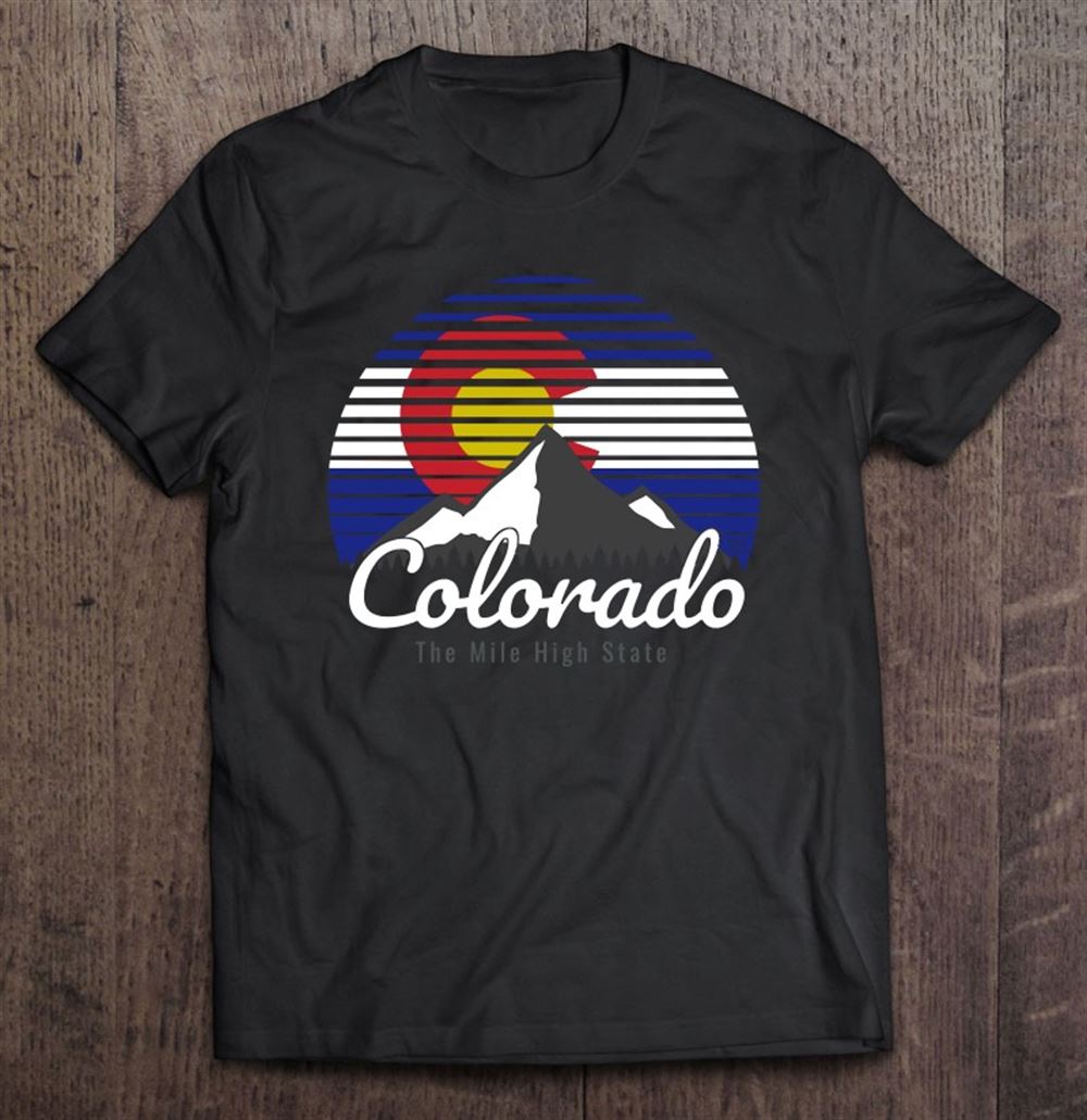 Gifts Colorado State Flag Mountain Top 