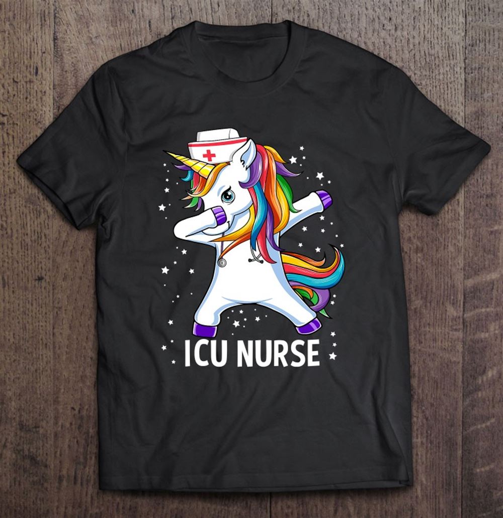 Limited Editon Dabbing Unicorn Funny Icu Nurse Gift 