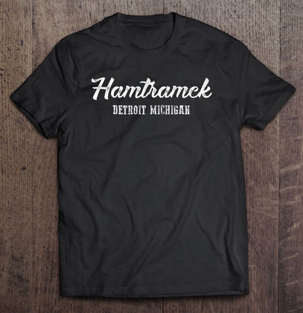 Amazing Hamtramck Shirt Detroit Michigan Landmark Gift 