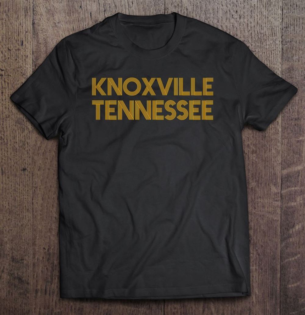 Happy Knoxville Tennessee Vintage Gift Orange Knoxville Tennessee 