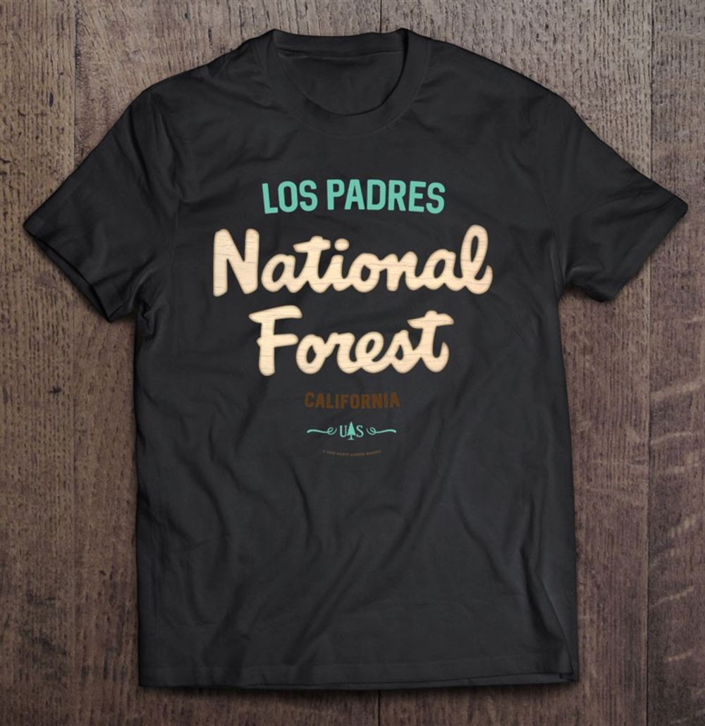 Best Los Padres National Forest California Usfs Script Logo 