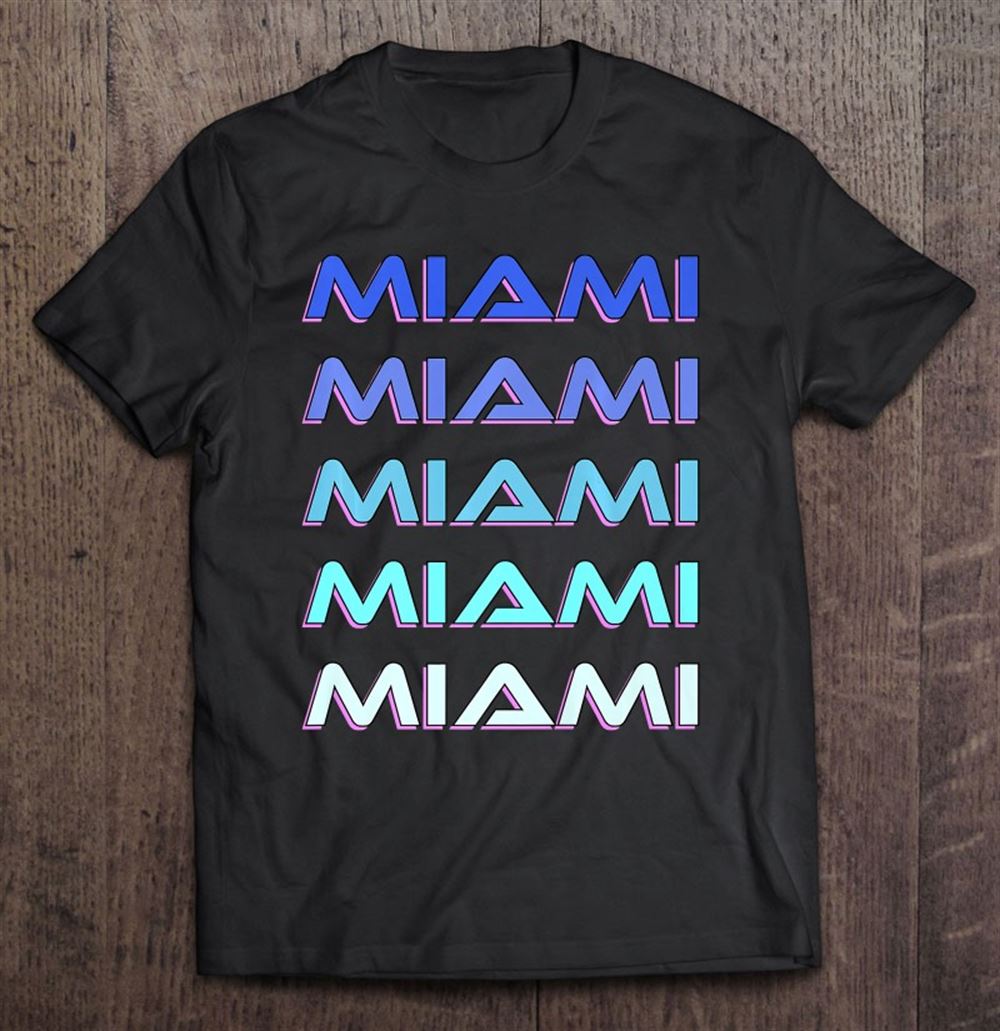 Special Miami Vacation Apparel In Flamingo Colors With Styles Premium 