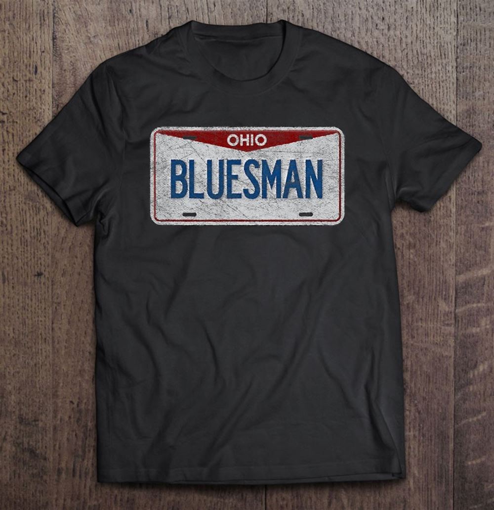 Attractive Ohio Licence Plate Gift Bluesman 