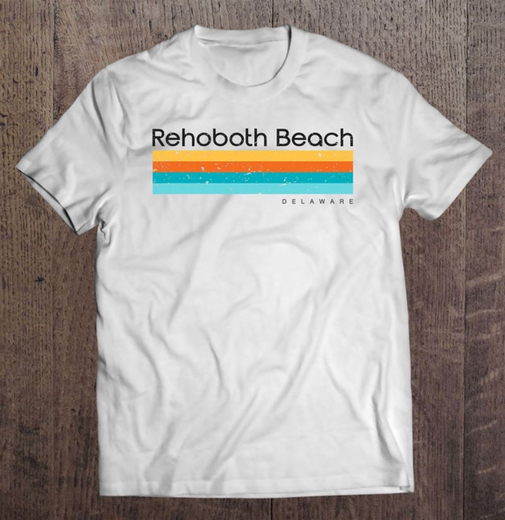 High Quality Retro Rehoboth Beach Delaware De Vintage Design 