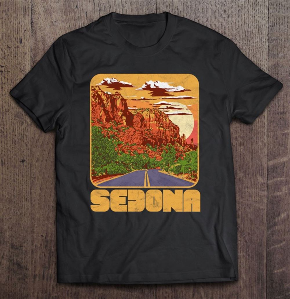 Great Retro Sedona Arizona Vintage Road Trip Outdoors Graphic 