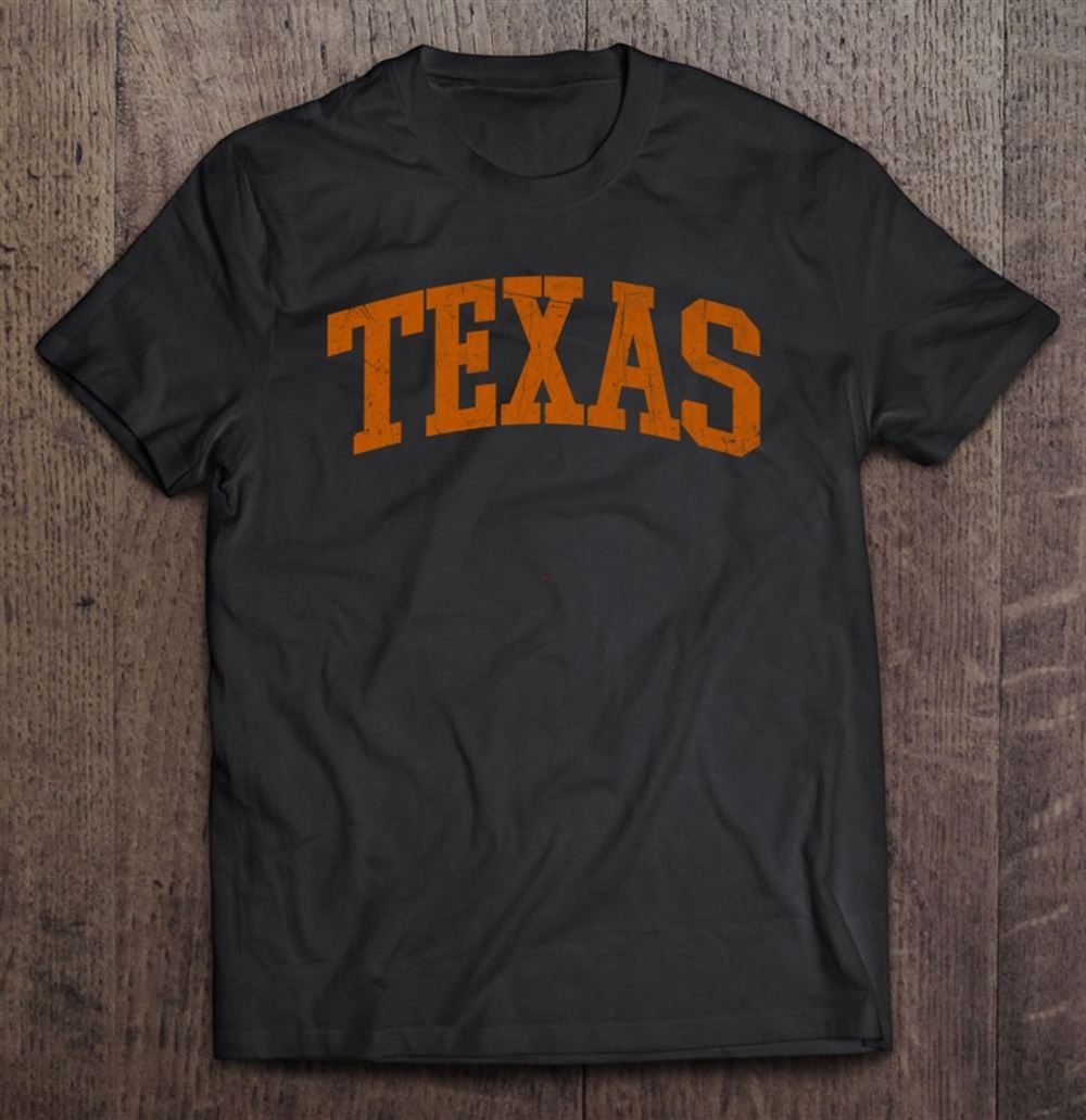 Limited Editon Texas Tx Usa Vintage Athletic Style Gift 