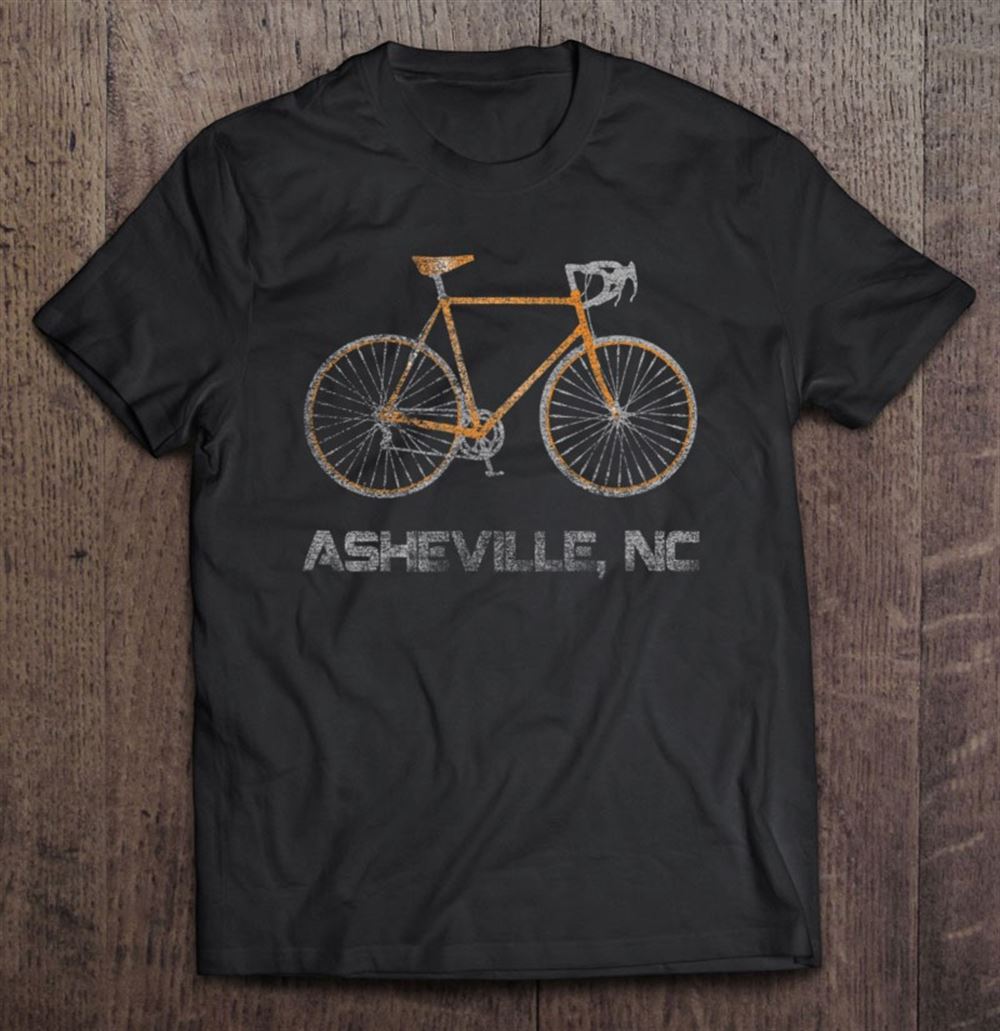 Great Vintage Asheville Nc Bike Cyclist 