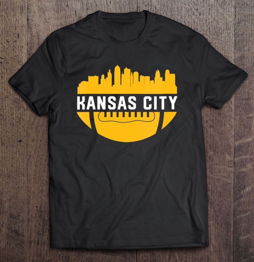 Interesting Vintage Downtown Kansas City Mo Skyline Football 
