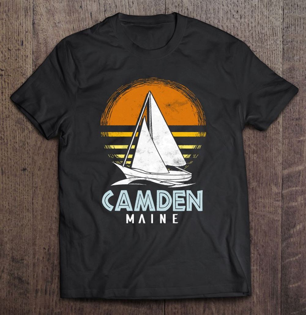 Limited Editon Vintage Nautical Boat Design Camden Maine Yacht Club 