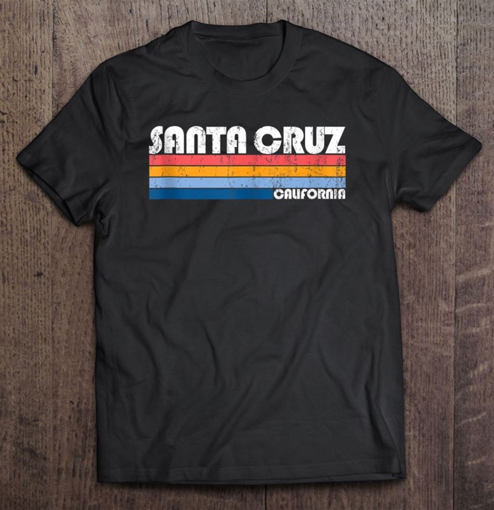 Special Vintage Retro 70s 80s Style Santa Cruz California Gift 