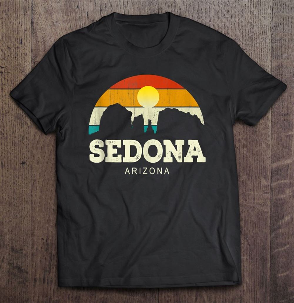 Limited Editon Vintage Retro Style Skyline Desert Landscape Sedona Arizona Tank Top 