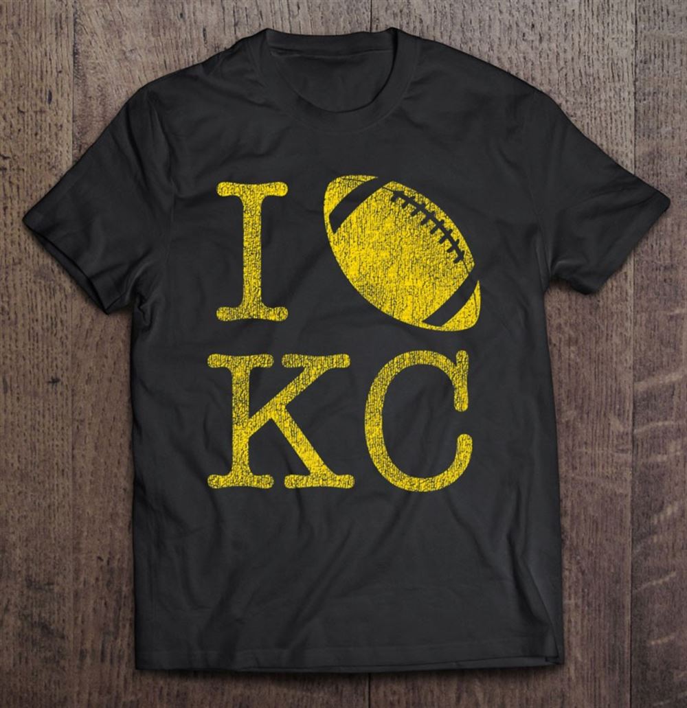 Promotions Vintage Sunday Funday Tshirt I Love Kansas City Kc Football 