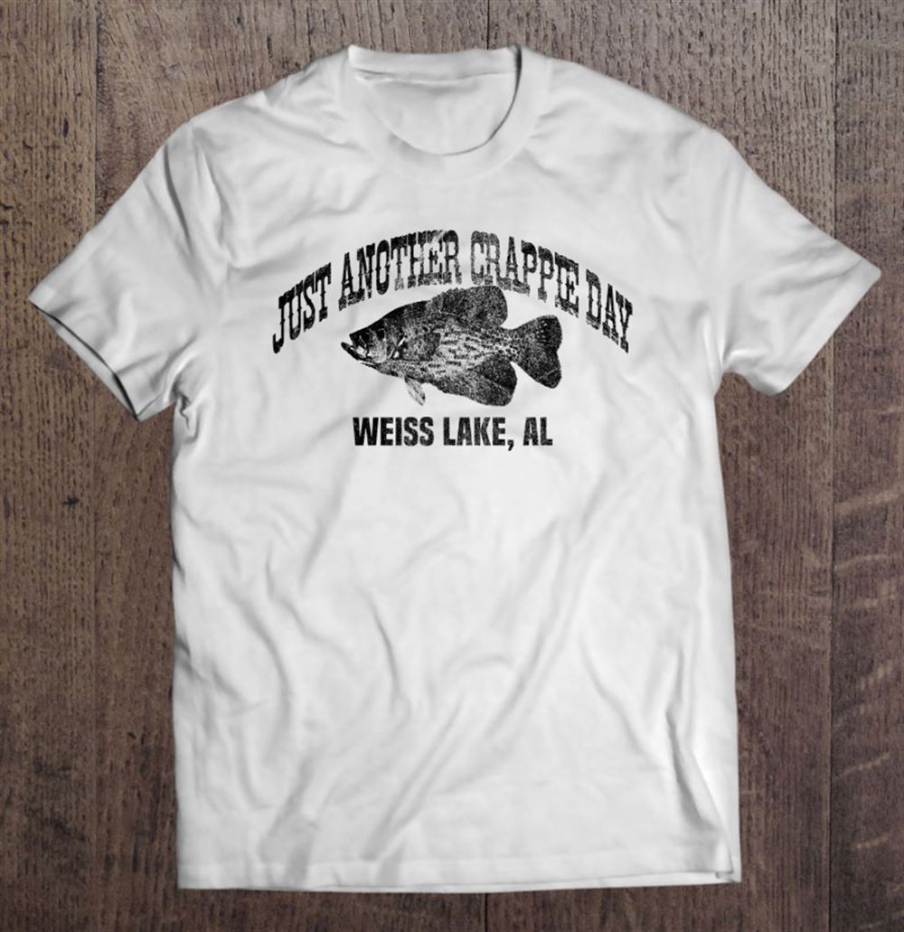 Great Weiss Lake Alabama Crappie Fishing Fisherman 
