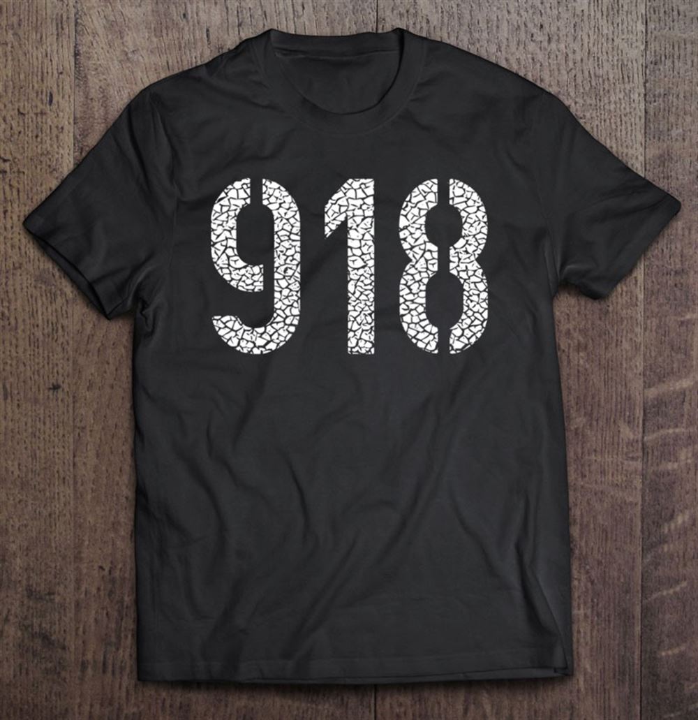 High Quality 918 Area Code Tulsa Oklahoma Ok Graphic Tee 