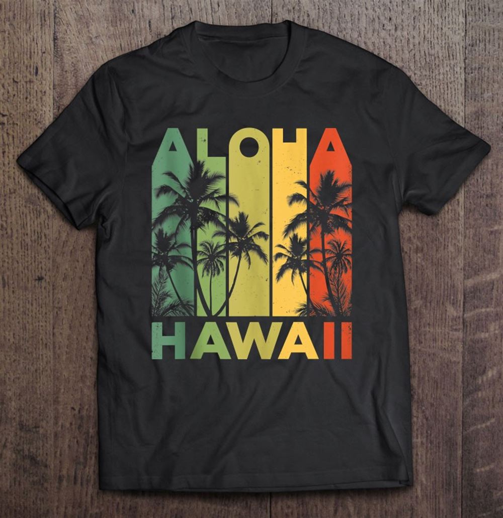 Gifts Aloha Hawaii Hawaiian Island Retro Vintage 1980s Throwback 