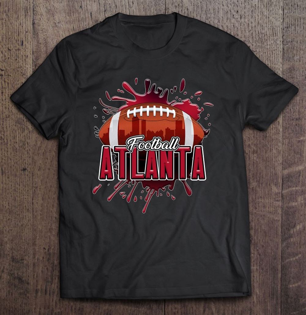 Interesting Atlanta Football Shirt Retro Vintage Georgia Falcon 