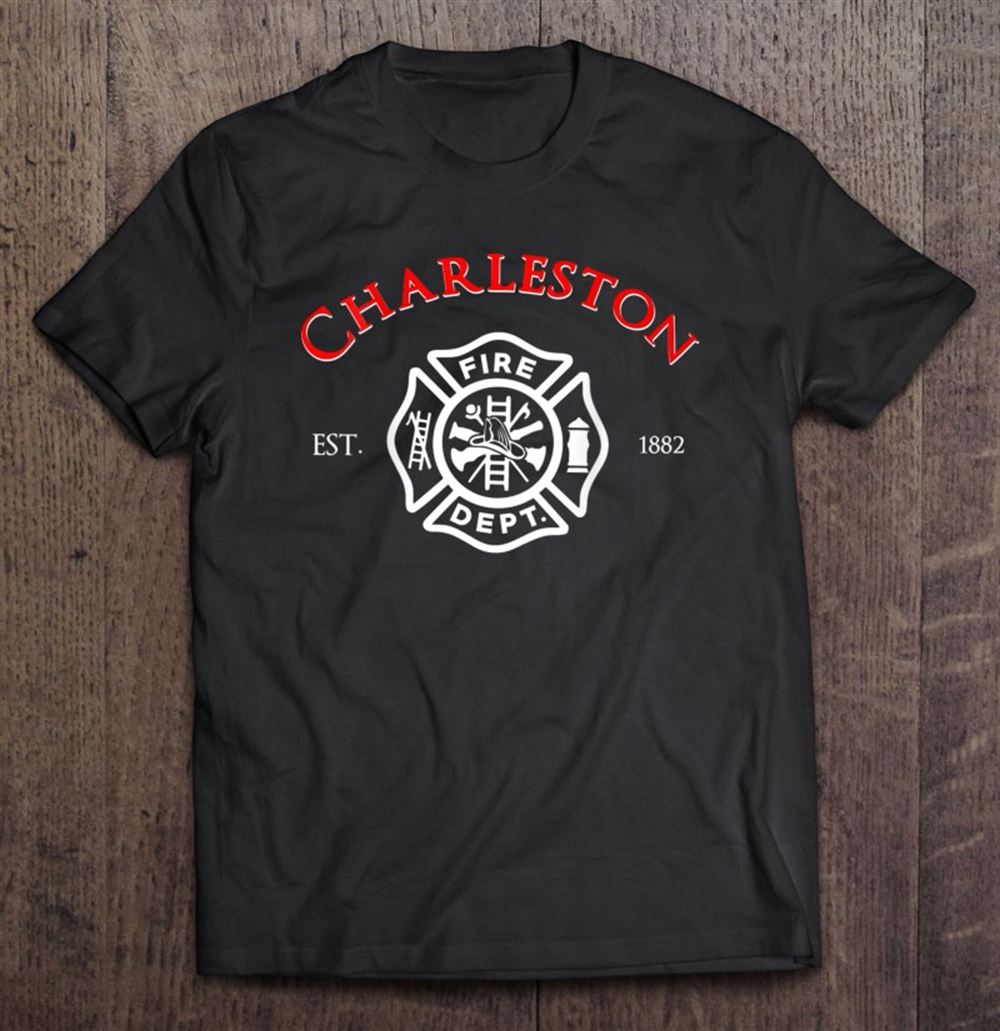 Happy Charleston Fire Rescue South Carolina Firefighter 