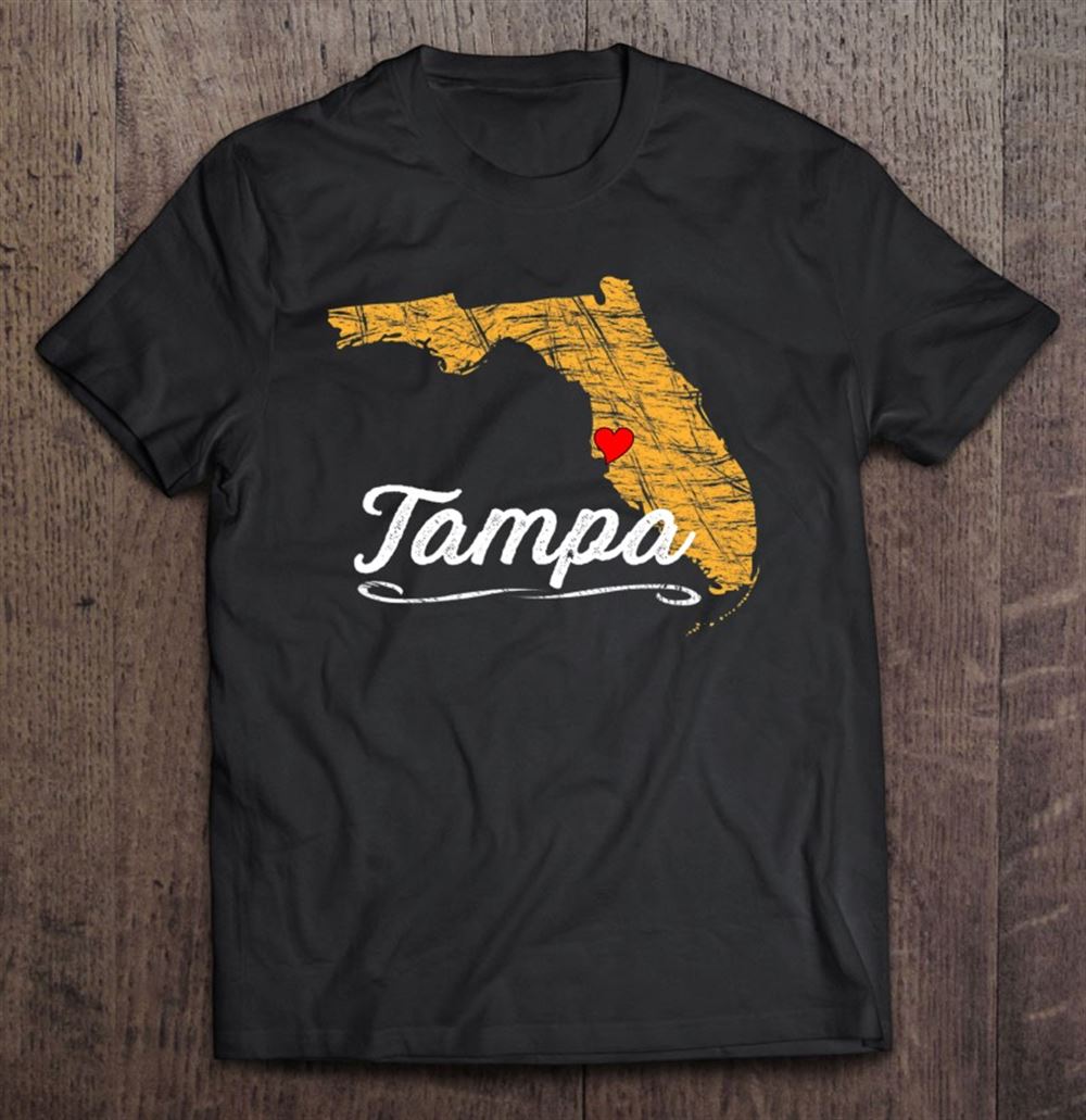 Awesome City Of Tampa Bay Florida Vacation Souvenir Graphic 