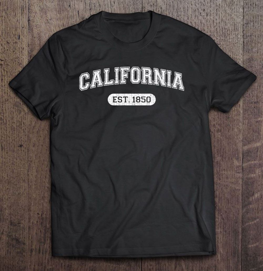 Promotions Classic College-style California 1850 University Font 