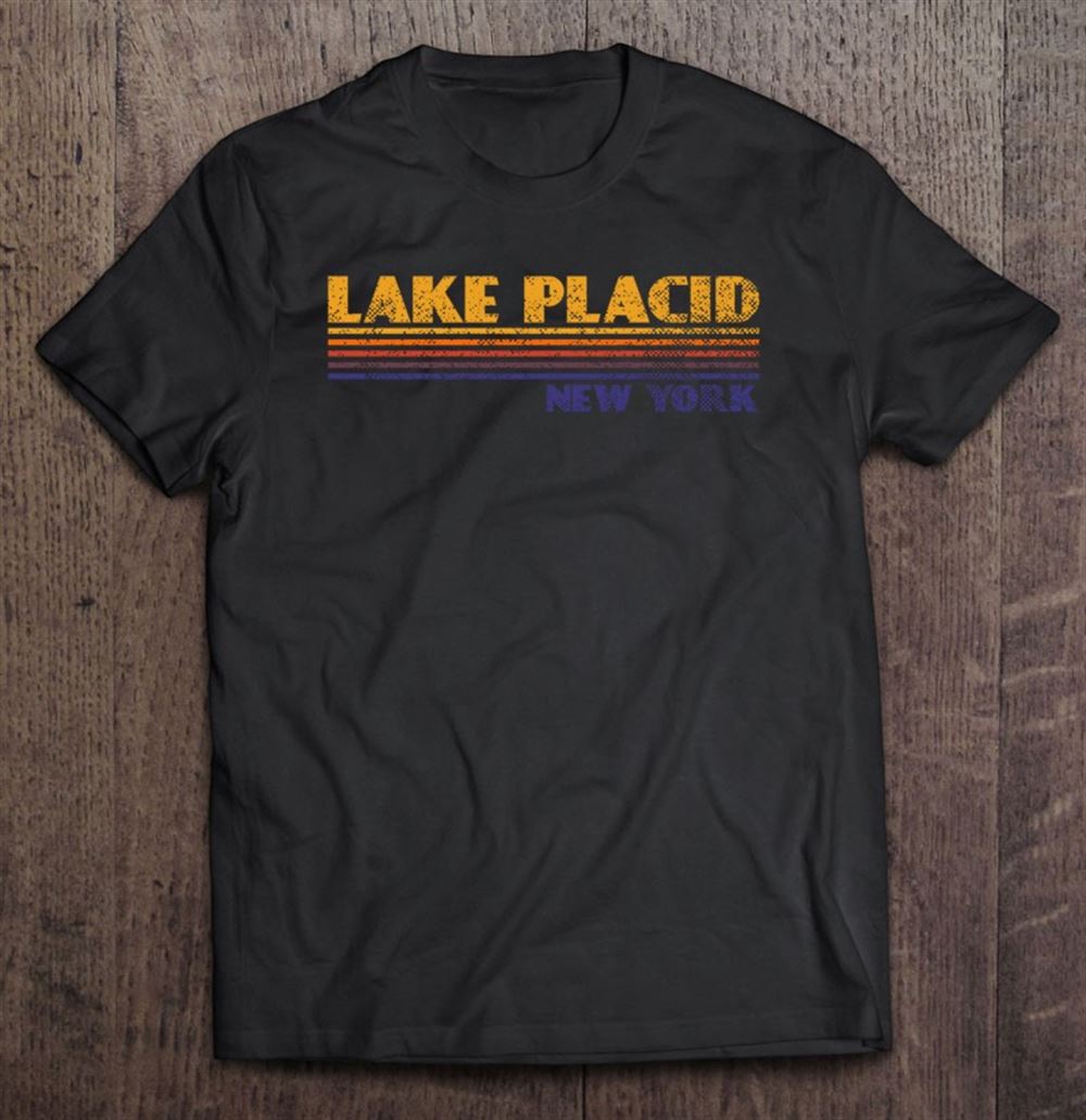 Gifts Classic Retro Vintage Lake Placid New York 