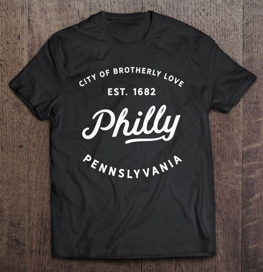 High Quality Classic Retro Vintage Philly City Of Brotherly Love Gift 