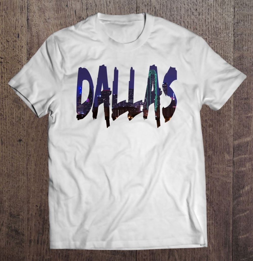 Gifts Dallas Texas Skyline Photo Gift 