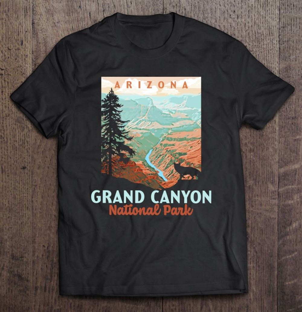 Interesting Grand Canyon National Park Arizona Vintage Wpa Style 