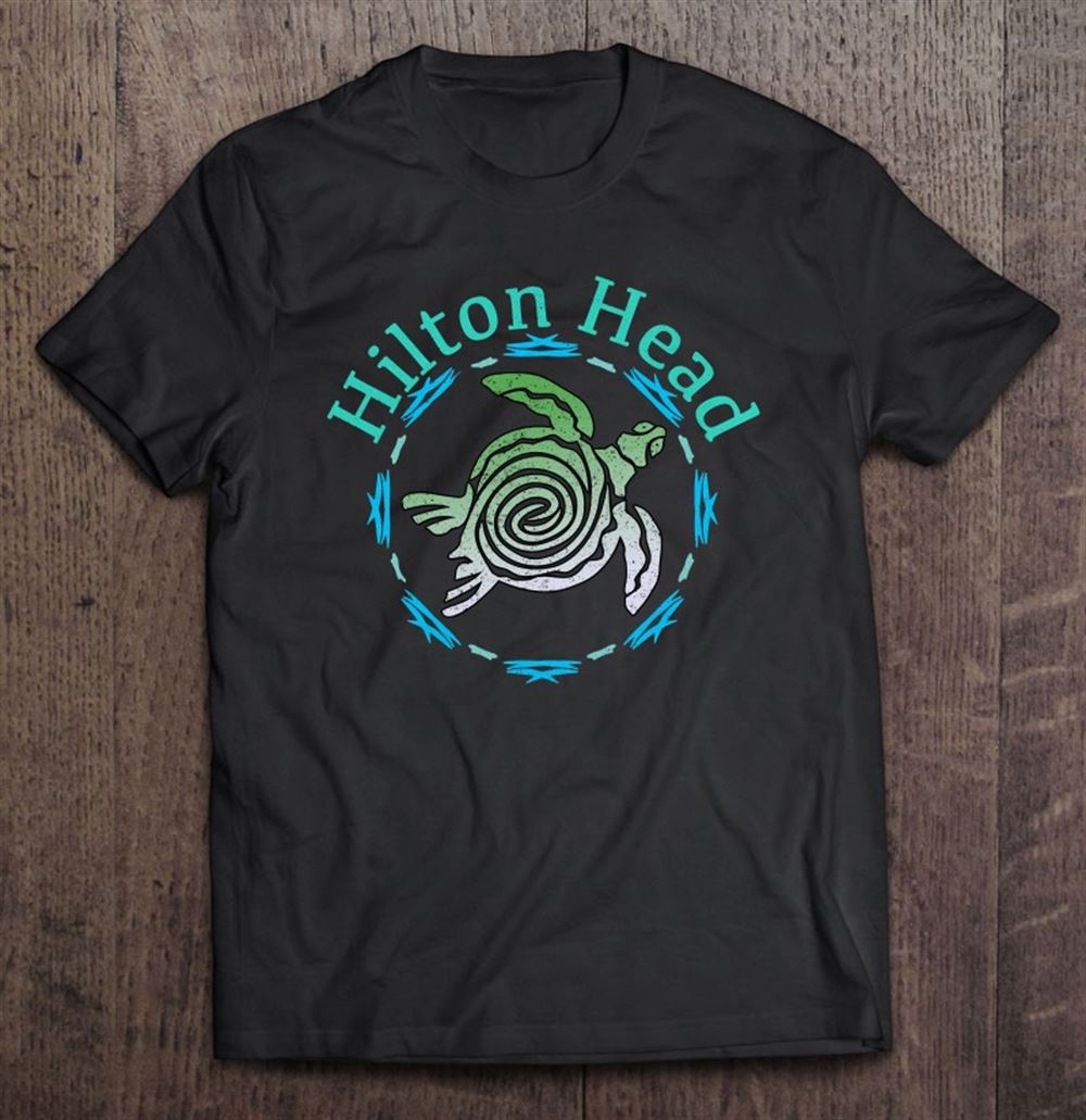 Best Hilton Head Vintage Tribal Turtle Gift 