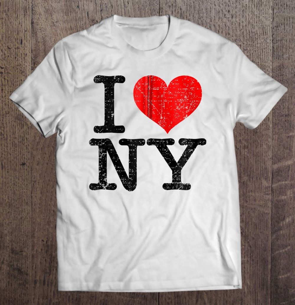 Attractive I Love Ny New York Vintage Classic Red Heart Gift Zip 