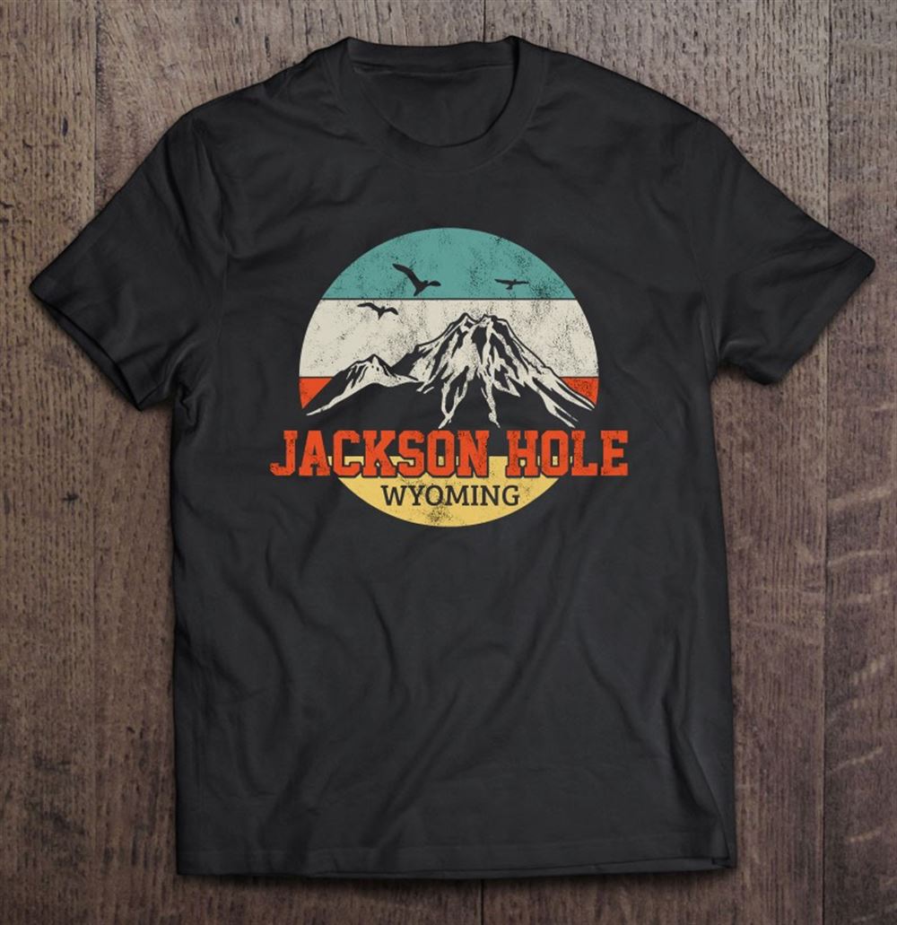 High Quality Jackson Hole Travel Souvenir Retro 