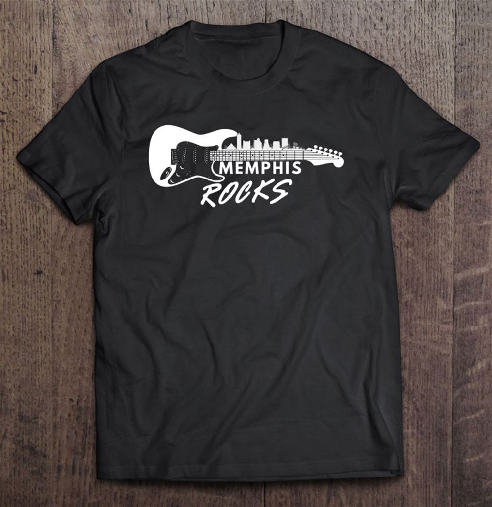 Special Memphis Rocks Guitar Player Shirt Musician Guitarist Gift 
