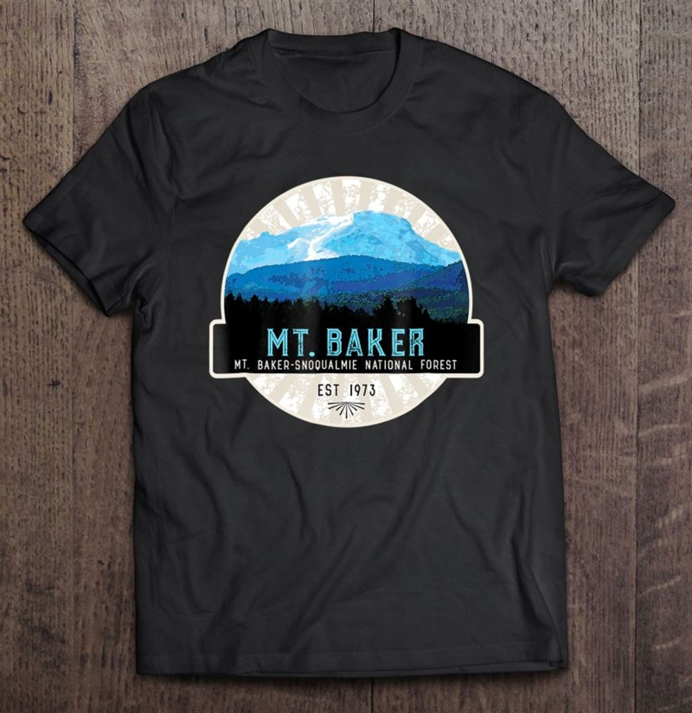 Happy Mt Baker-snoqualmie Nat Fores For Hikers And Skiers 