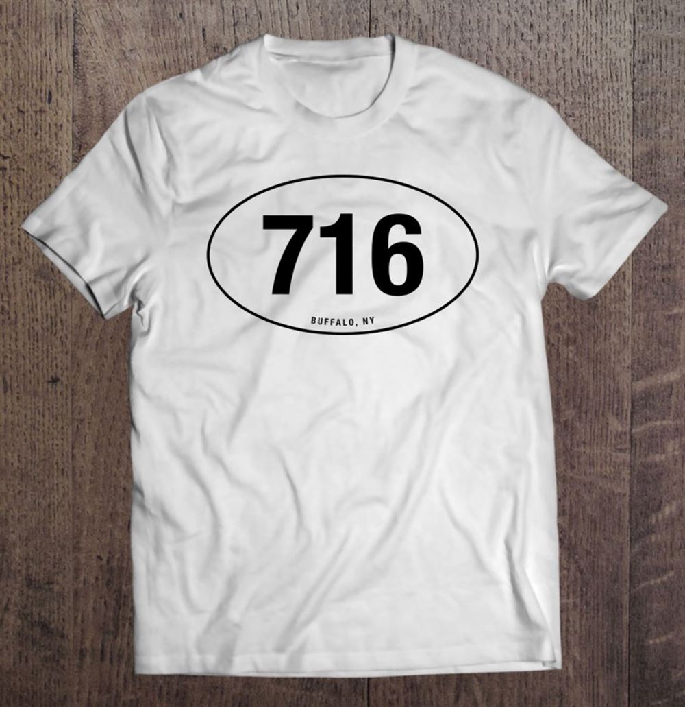 Gifts New York Area Code 716 Shirt Oval State Pride Gift 