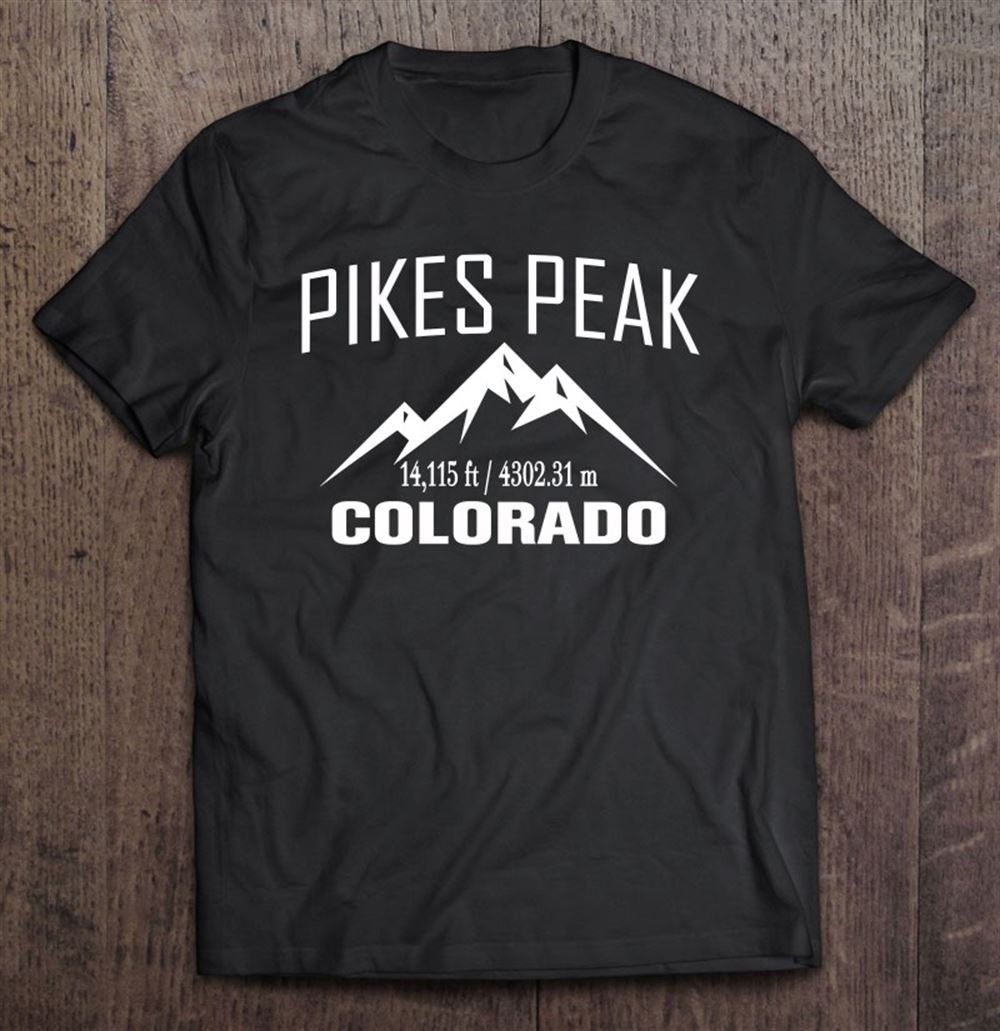 Amazing Pikes Peak Colorado Climbing Summit Club Outdoor Gift Pullover 