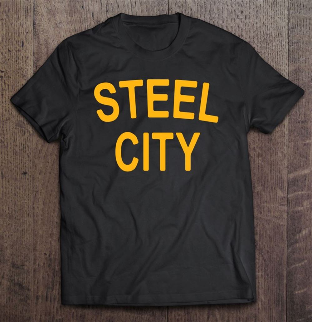 Gifts Pittsburgh Pennsylvania Steel City Black And Gold 