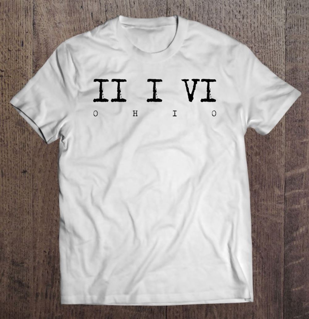 Special Roman Numeral Area Code Shirt 216 Ohio Gift 