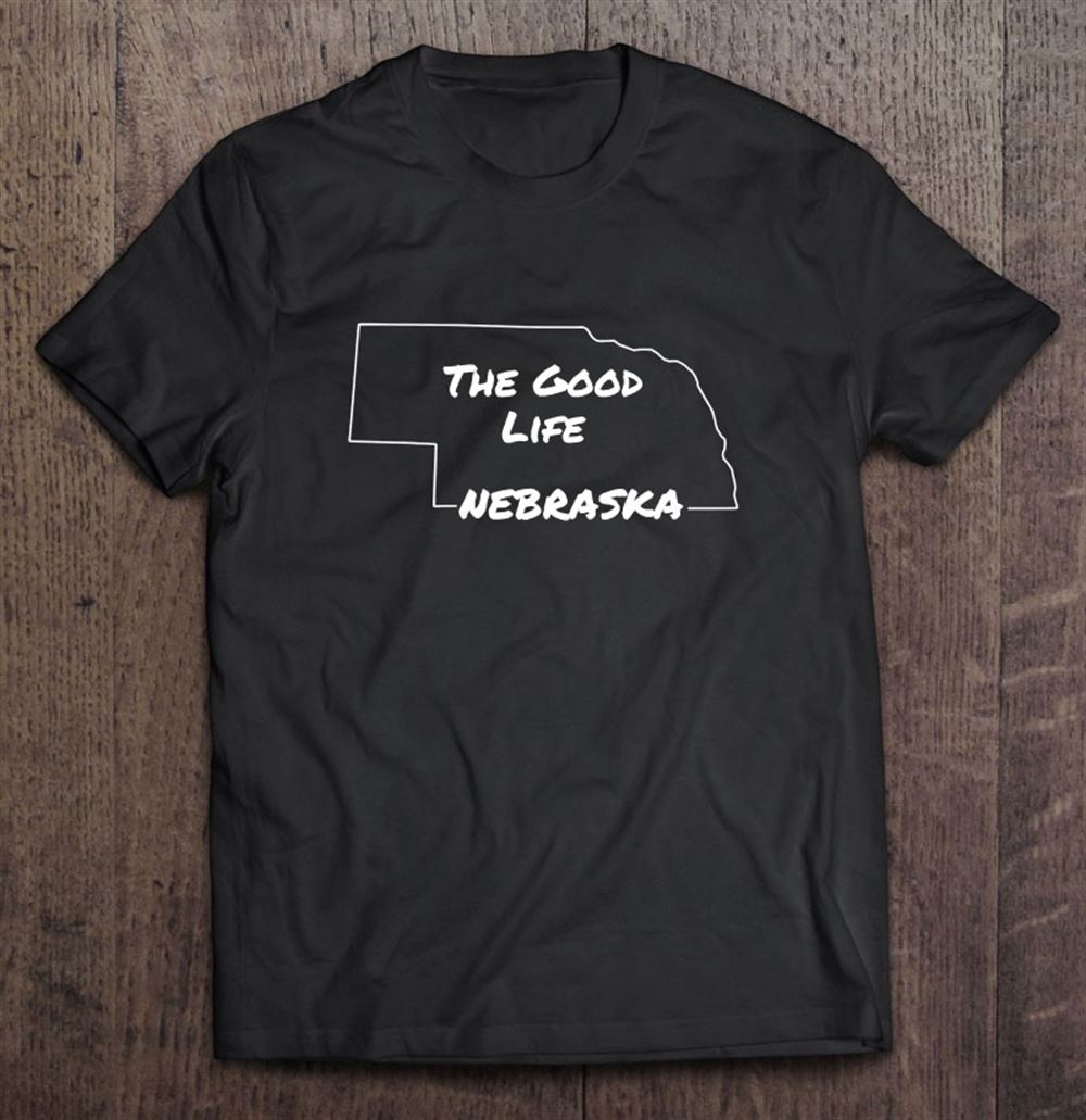 Gifts The Good Life Nebraska State Outline Midwest Design 