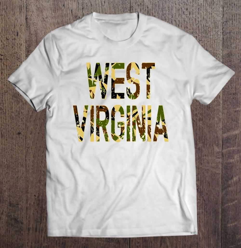 Promotions West Virginia Camo Distressed 