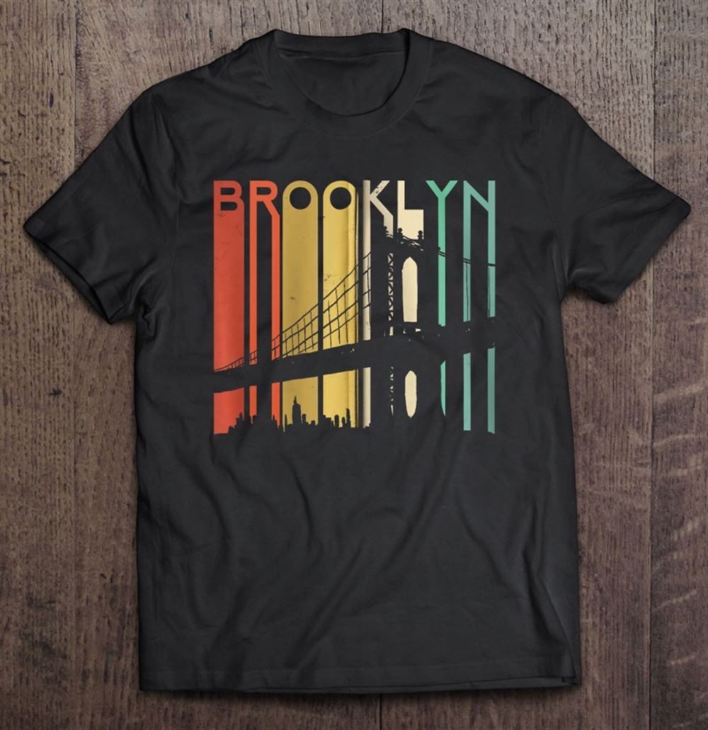 Special Retro New York Brooklyn Bridge Vintage City Skyline Nyc Ny Zip 