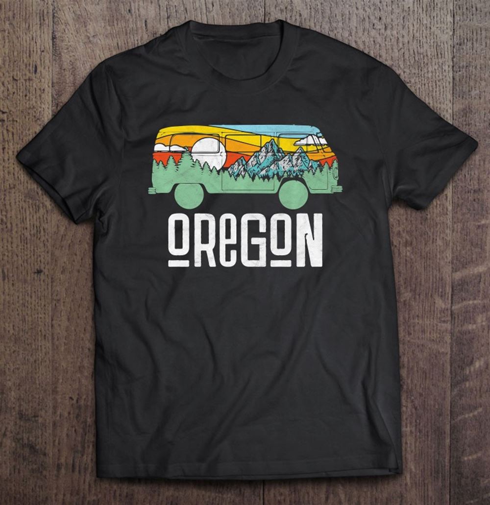 High Quality Retro Oregon Outdoor Hippie Van Nature 