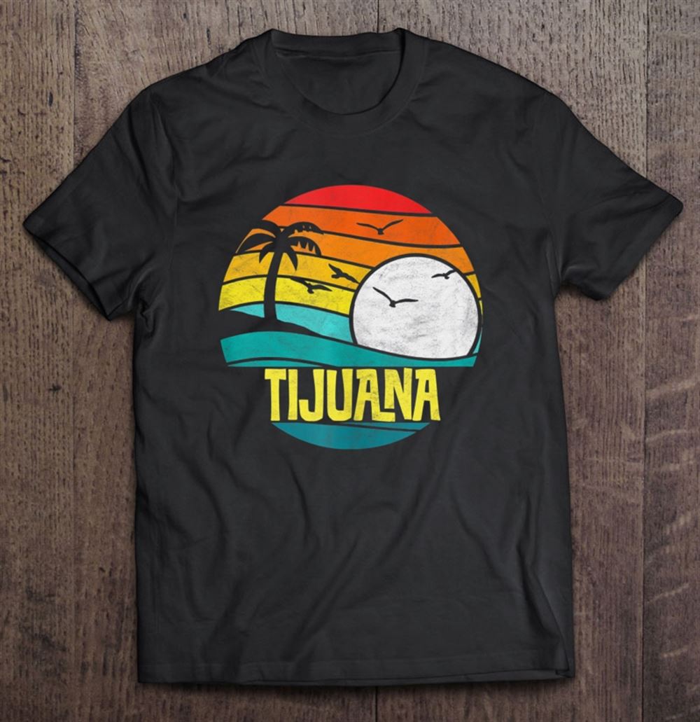 Great Retro Tijuana Sun Surf 80s Graphic Tank Top 