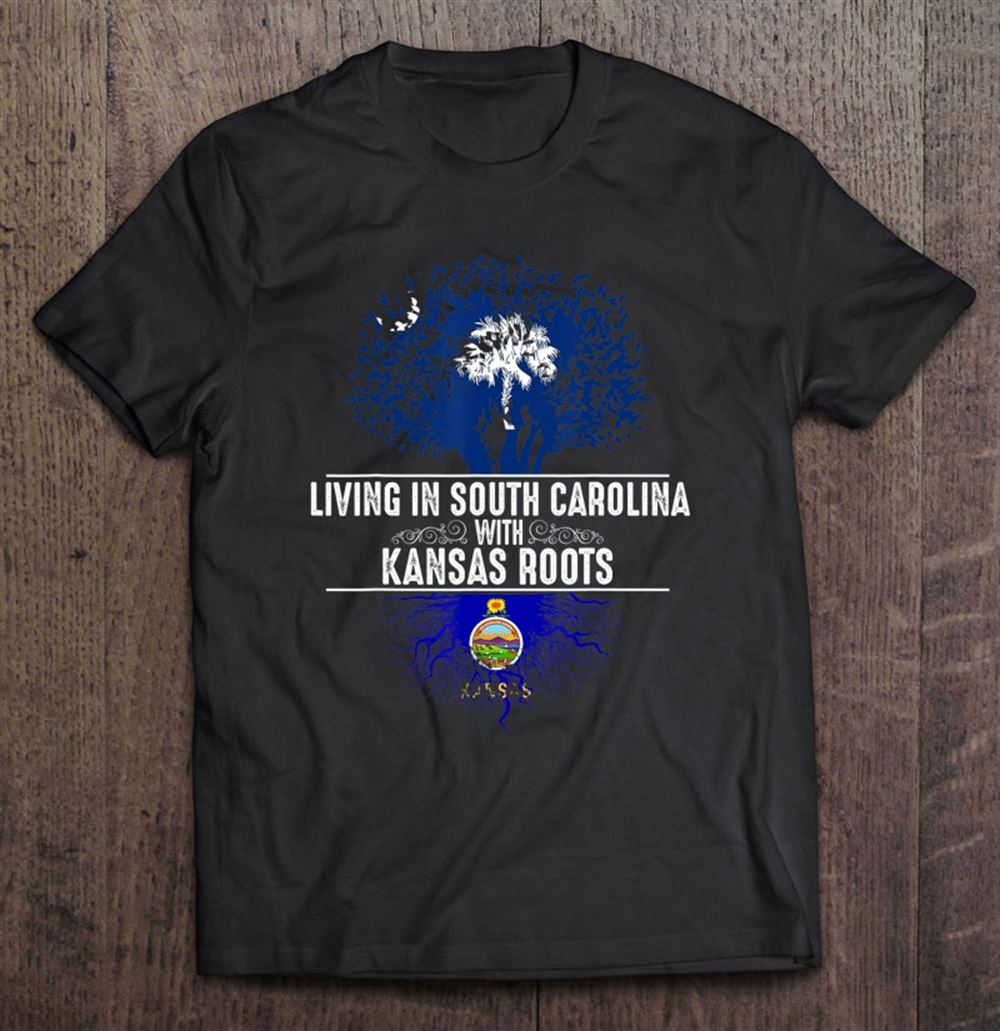 Limited Editon South Carolina Home Kansas Roots State Tree Flag Shirt Gift 