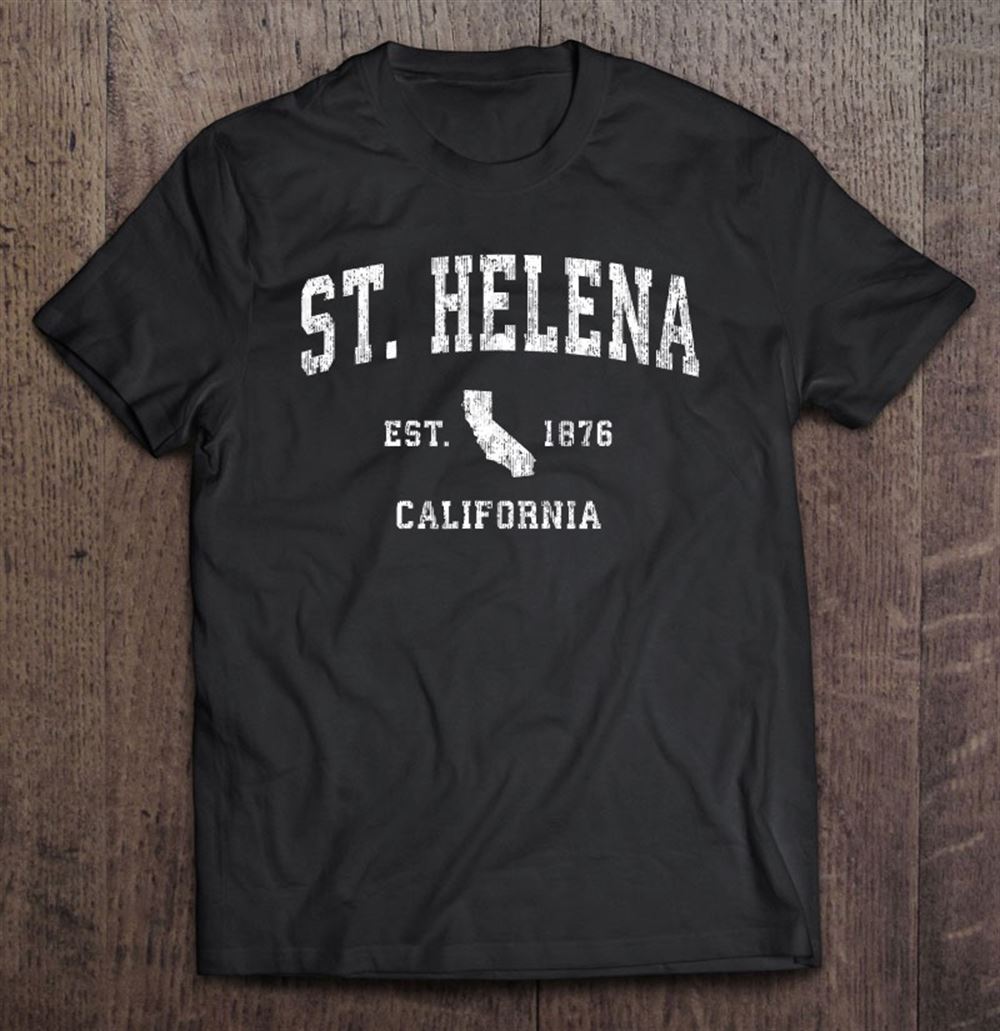 Gifts St Helena California Ca Vintage Athletic Sports 