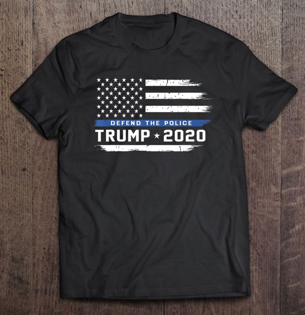 Best Trump Defend The Police Police Flag Trump Back The Blue 