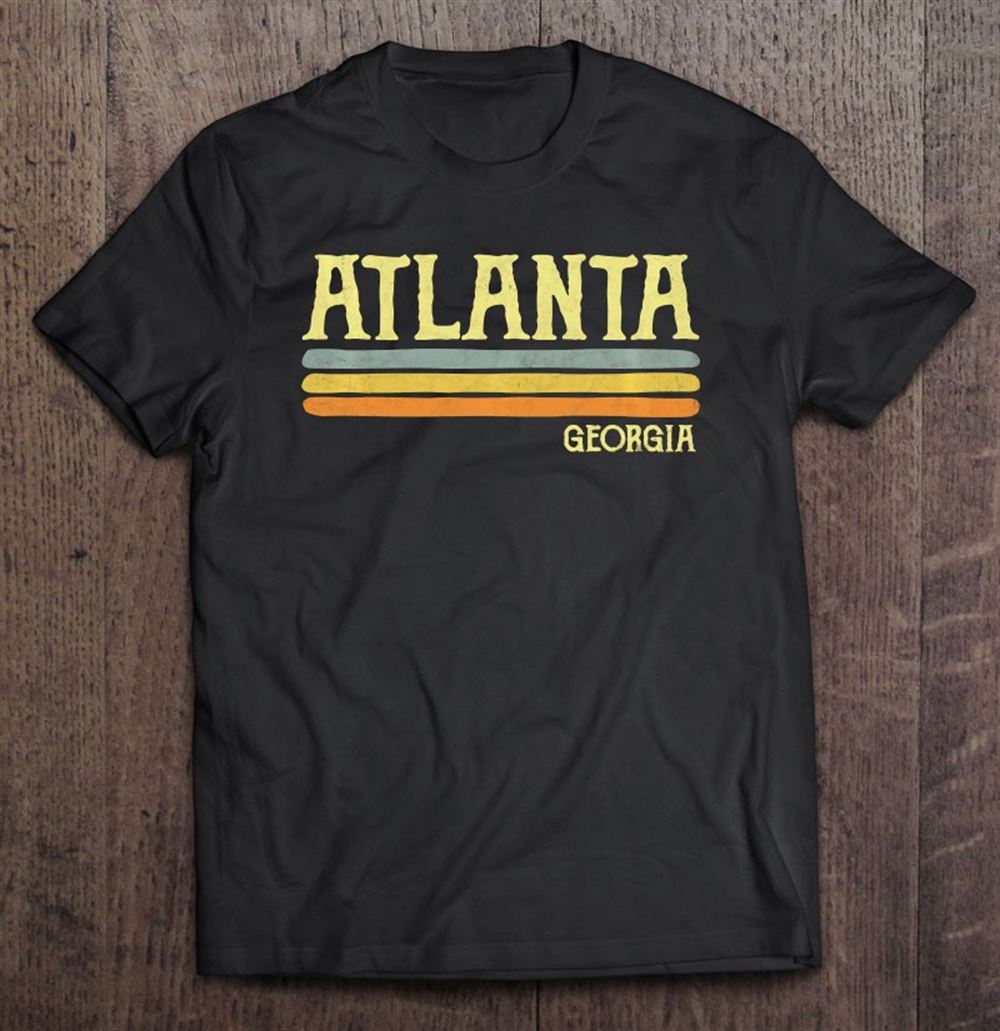 Happy Vintage Atlanta Georgia Ga Love Gift Souvenir Hoody 