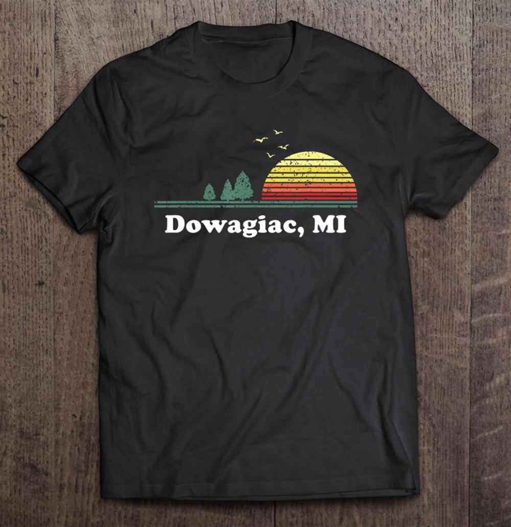 Best Vintage Dowagiac Michigan Home Souvenir Print 