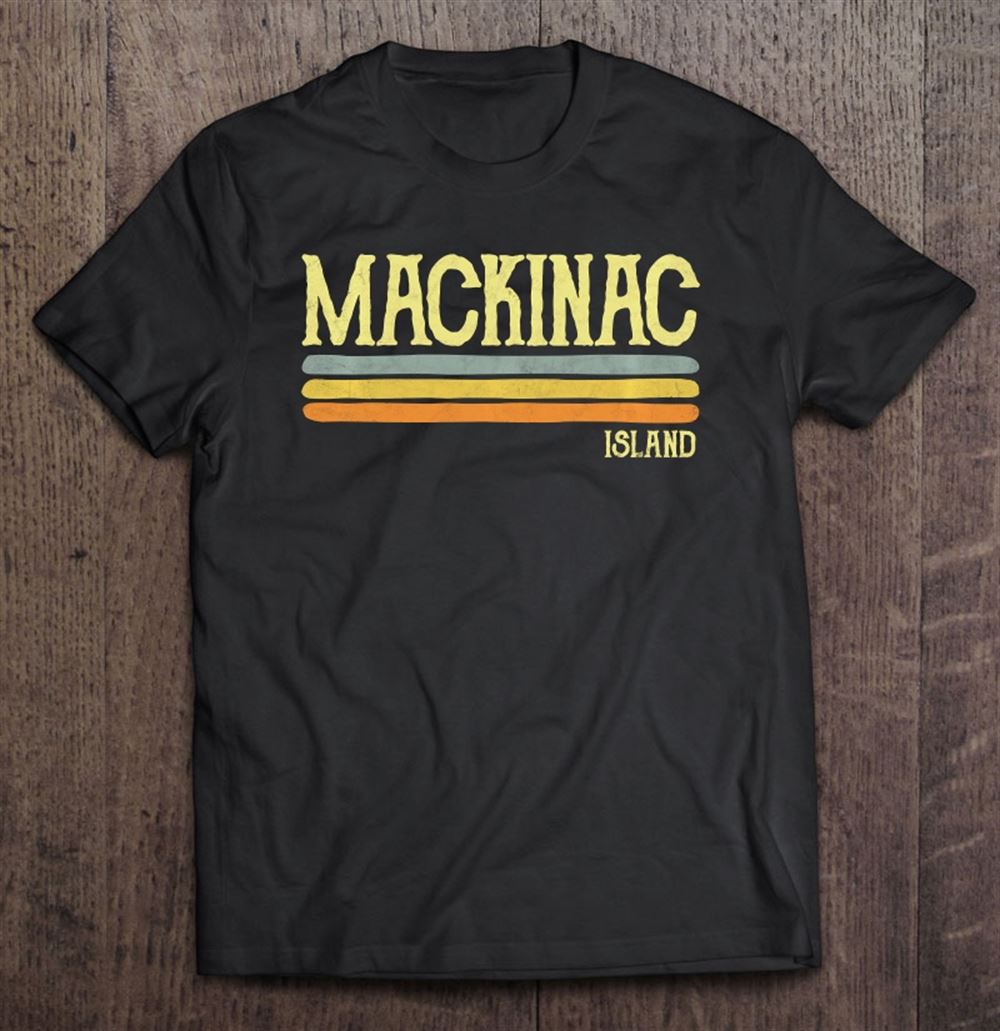 Amazing Vintage Mackinac Island Michigan Mi Souvenir Gift Pullover 