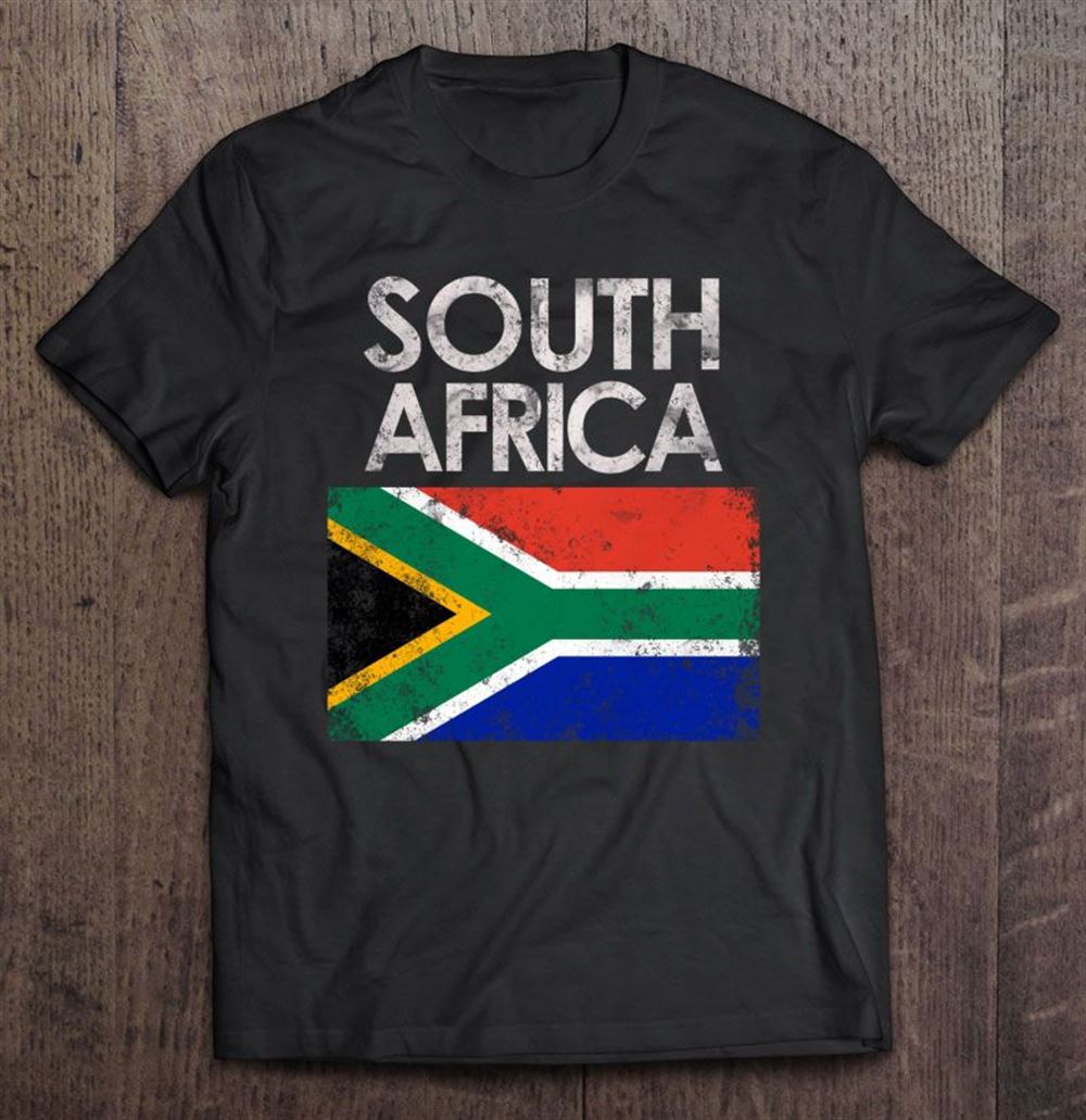High Quality Vintage South Africa African Flag Pride 
