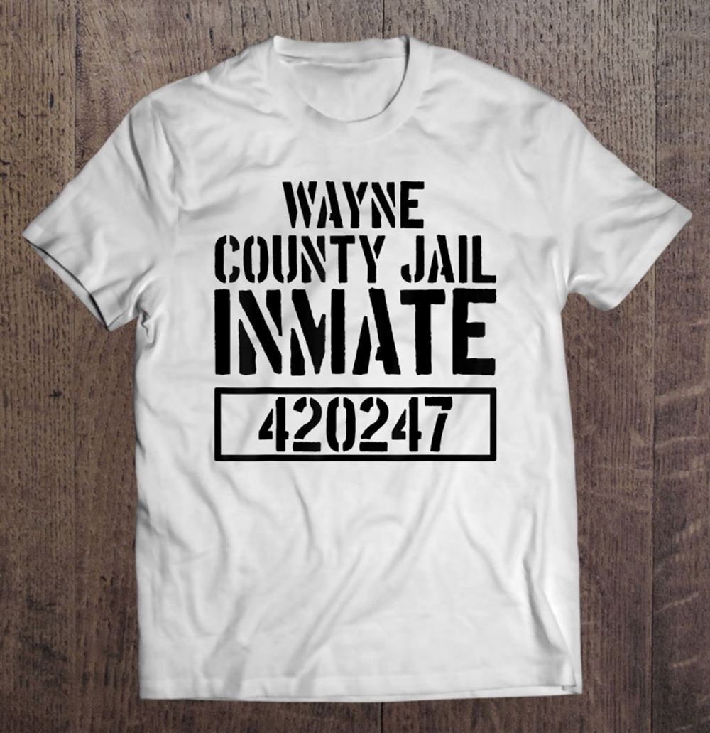 Great Wayne County Jail Inmate Prison Halloween Costume